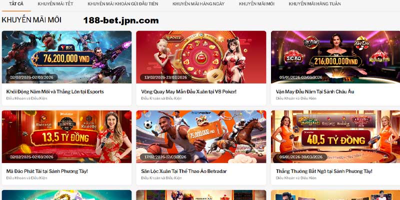 188BET Equite 🎖️ link vào 188BET mới nhất 2026 - Link 188 BET 10 Thưởng khuyến mãi lớn tại 188bet